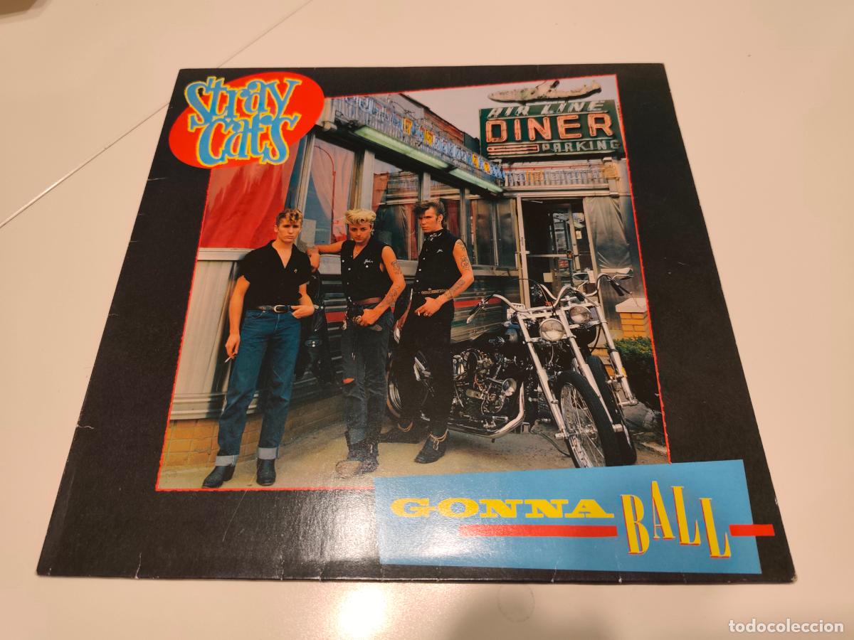 Discos de vinilo: Stray Cats &ndash; Gonna Ball- (1981) LP disco vinilo