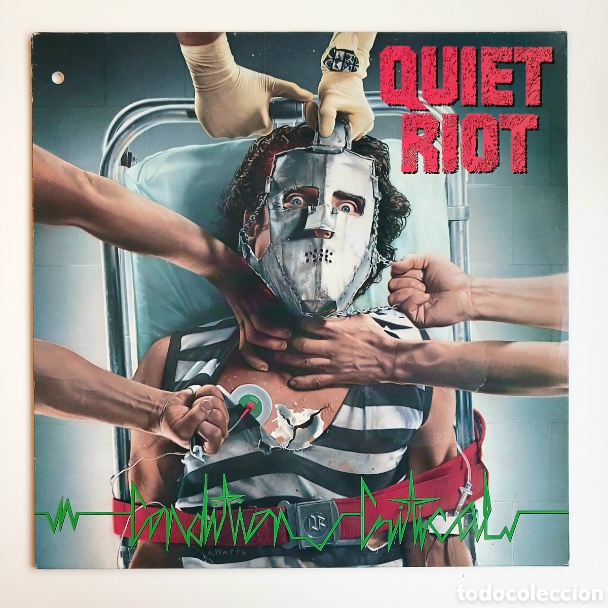 Vinyl records: Disco de vinilo de QUIET RIOT Condition Critical