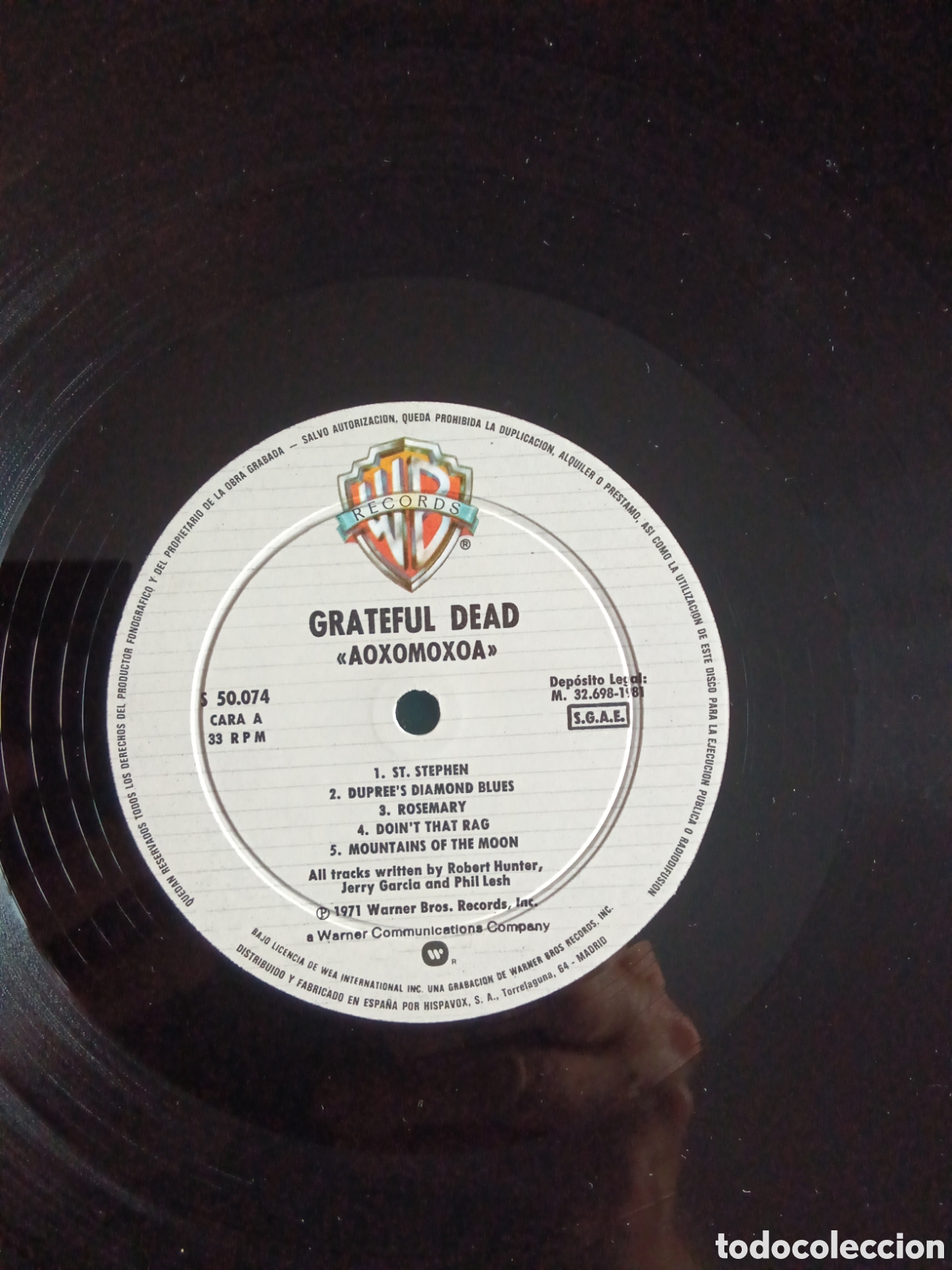 Discos de vinilo: GRATEFUL DEAD Aoxomoxoa/// Espa&ntilde;a 1981. Vg++ - Foto 3