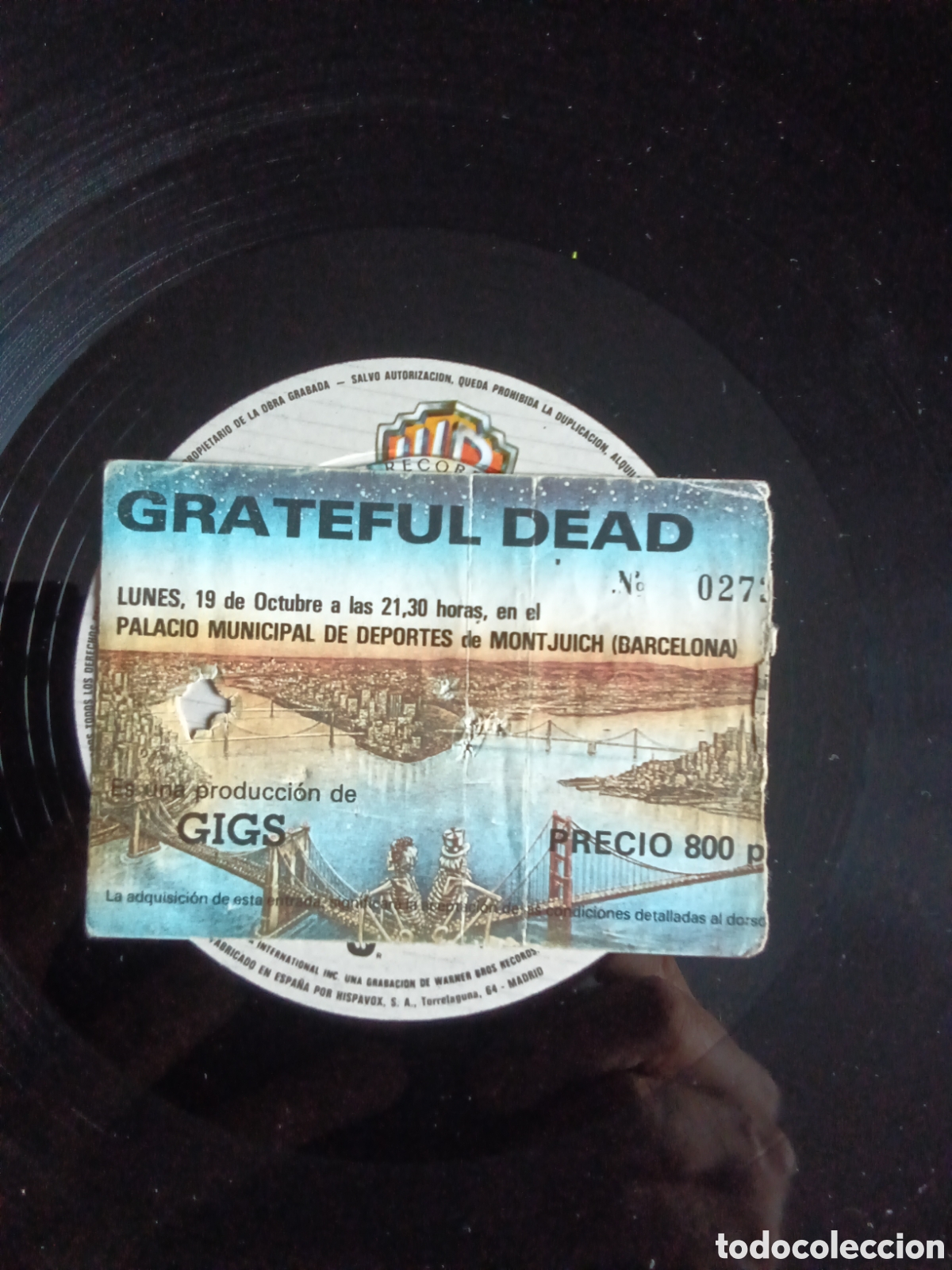Discos de vinilo: GRATEFUL DEAD Aoxomoxoa/// Espa&ntilde;a 1981. Vg++ - Foto 4