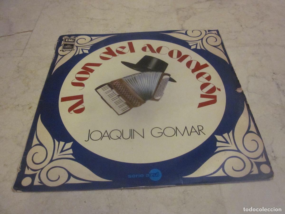 Vinyl-Schallplatten: JOAQUIN GOMAR - AL SON DEL ACORDEON LP - REGAL 1971