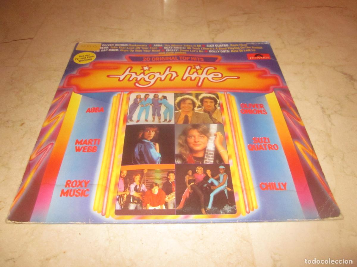 Disques de vinyle: HIGH LIFE 20 ORIGINAL TOP HITS LP - POLYDOR ALEMANIA 1980