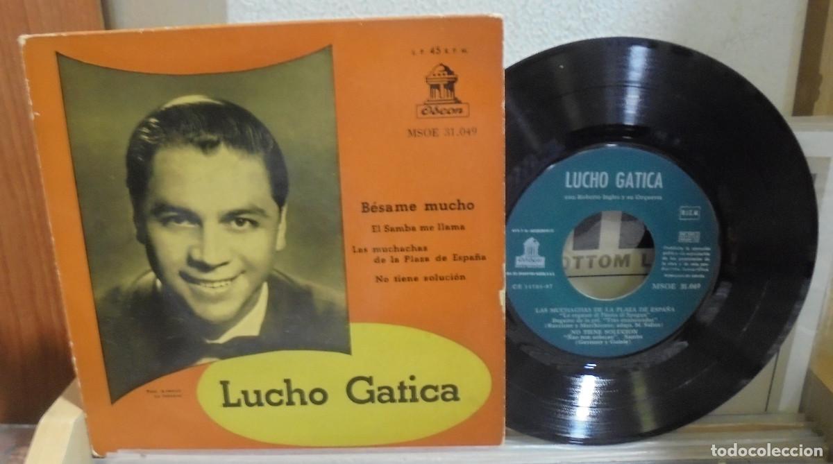 Discos de vinilo: Lucho Gatica. Odeon -- EP - Foto 1