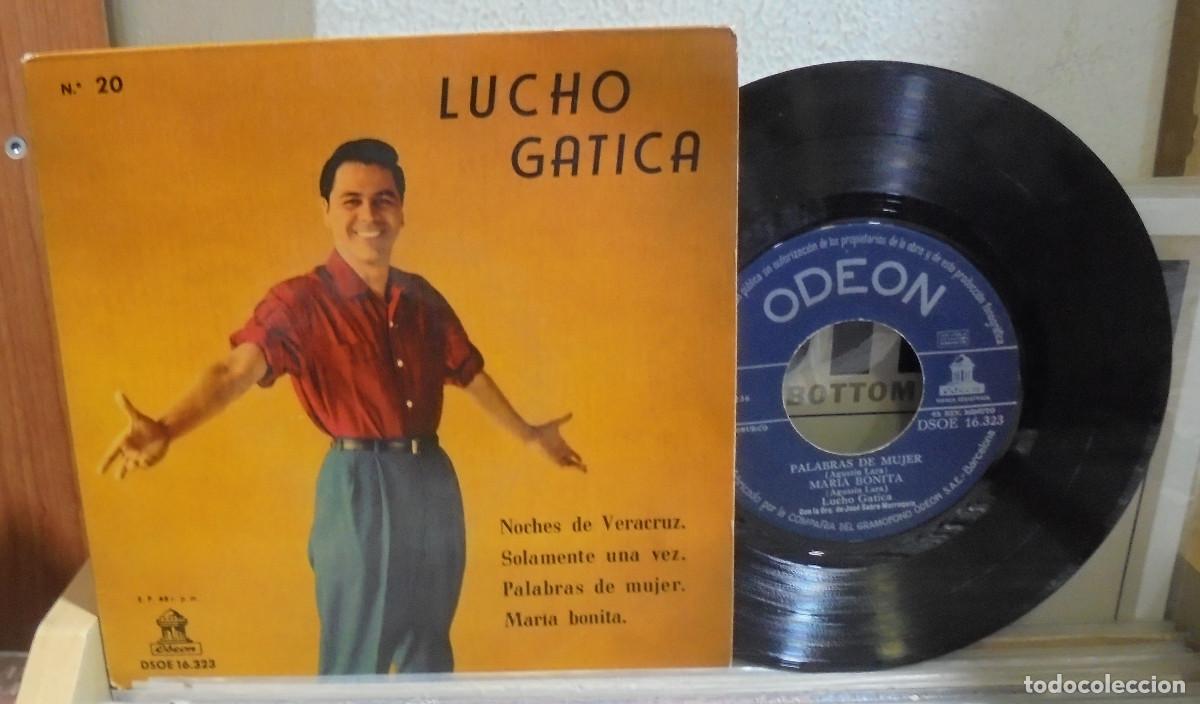 Discos de vinilo: Lucho Gatica. Odeon 1959 -- EP