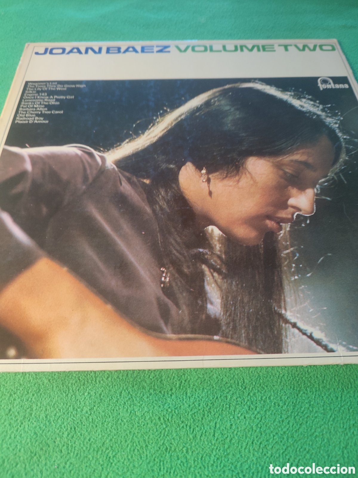Discos de vinilo: Joan Baez - Volume Two edici&oacute;n 1961 - Foto 1