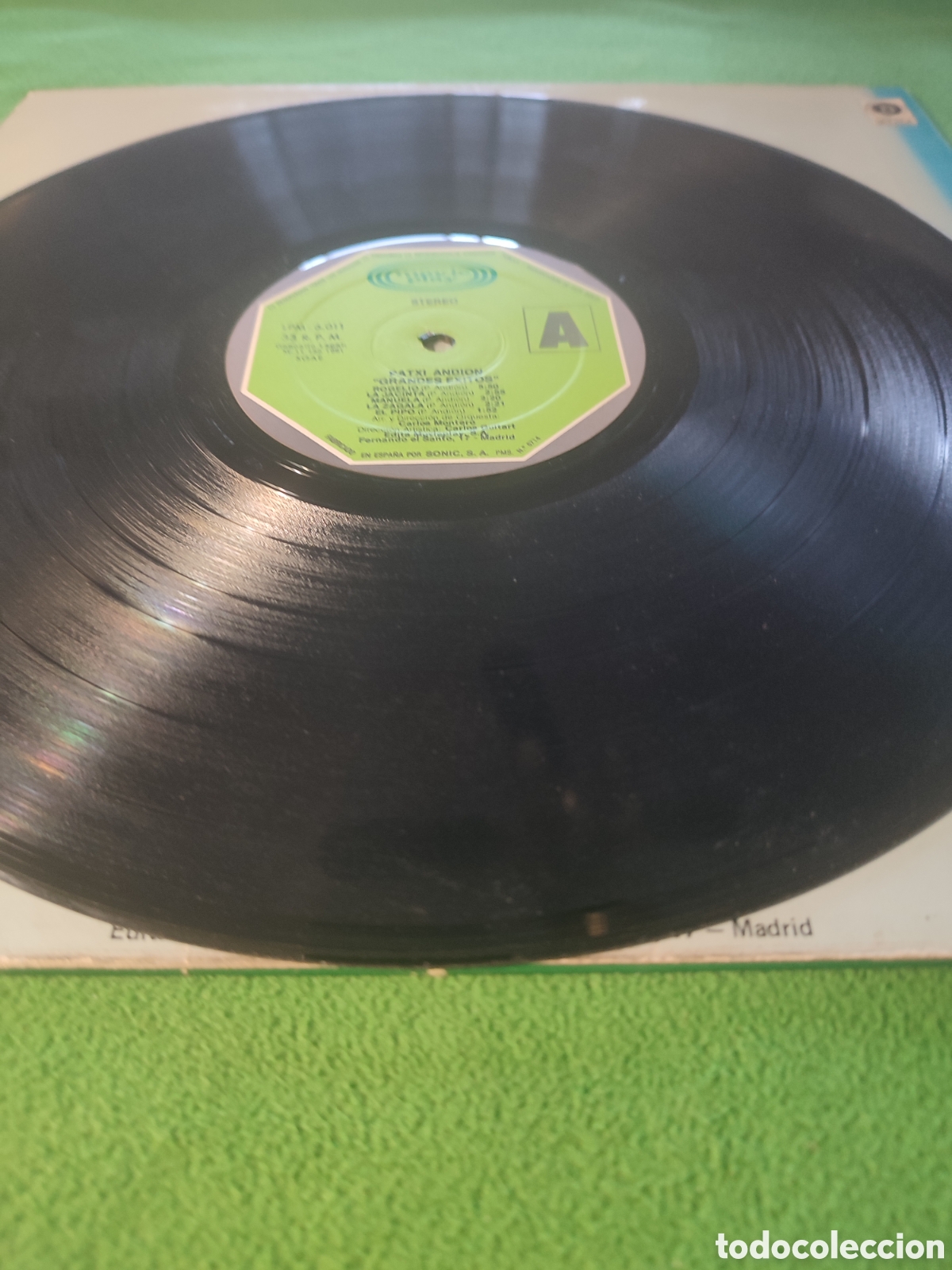 Discos de vinilo: Patxi Andion - Grandes &Eacute;xitos edici&oacute;n 1981 - Foto 3