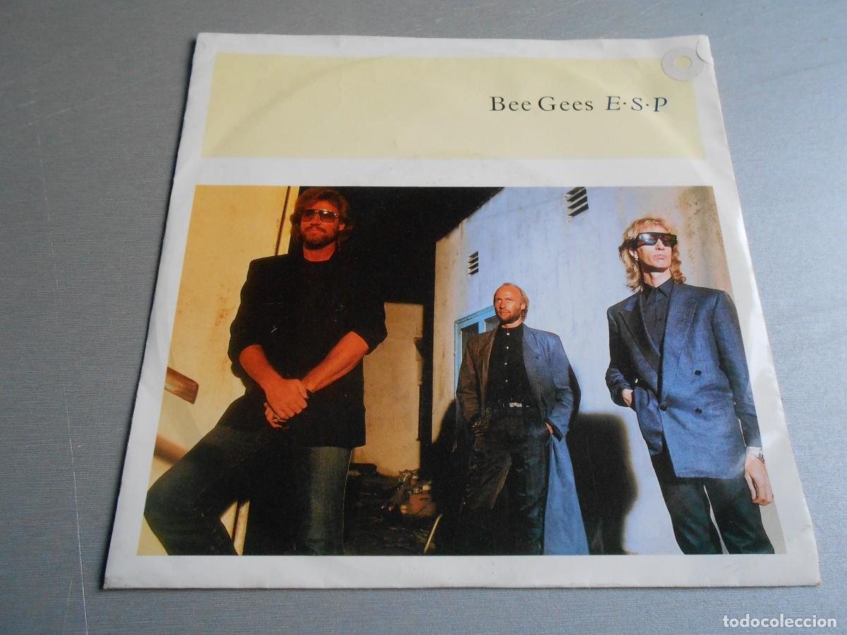 Discos de vinilo: BEE GEES, SG, E. S. P. (Edit) + 1, A&Ntilde;O 1987, WB RECORDS 928.139-7, MADE IN GERMANY