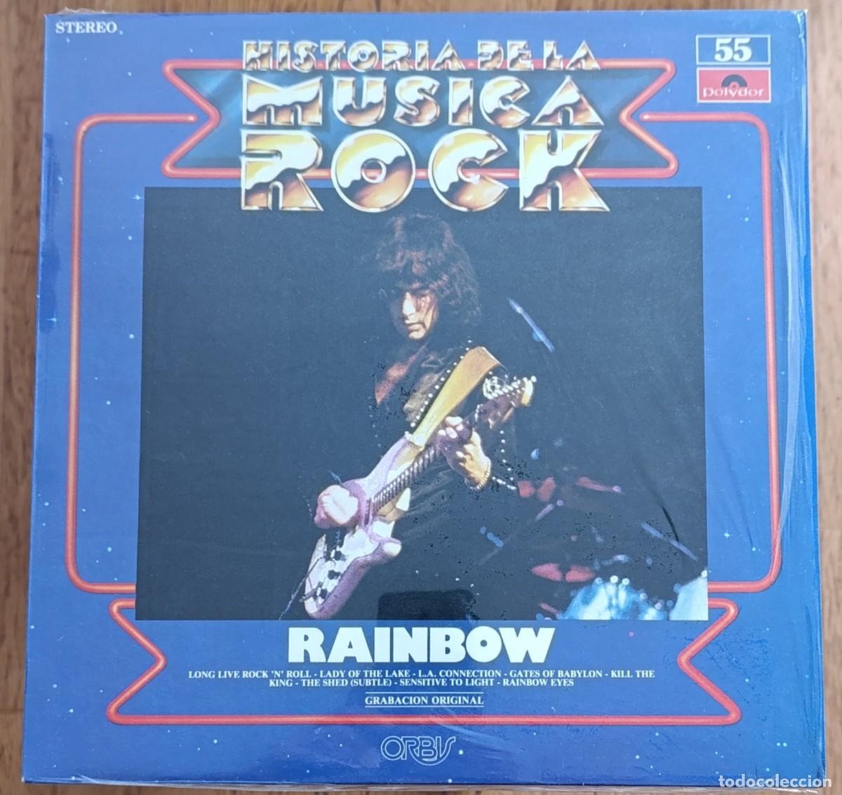 Discos de vinilo: RAINBOW &ndash; LONG LIVE ROCK 'N' ROLL LP 1982 PORTADA UNICA ESPA&Ntilde;OLA -HISTORIA DE LA MUSICA ROCK - HARD