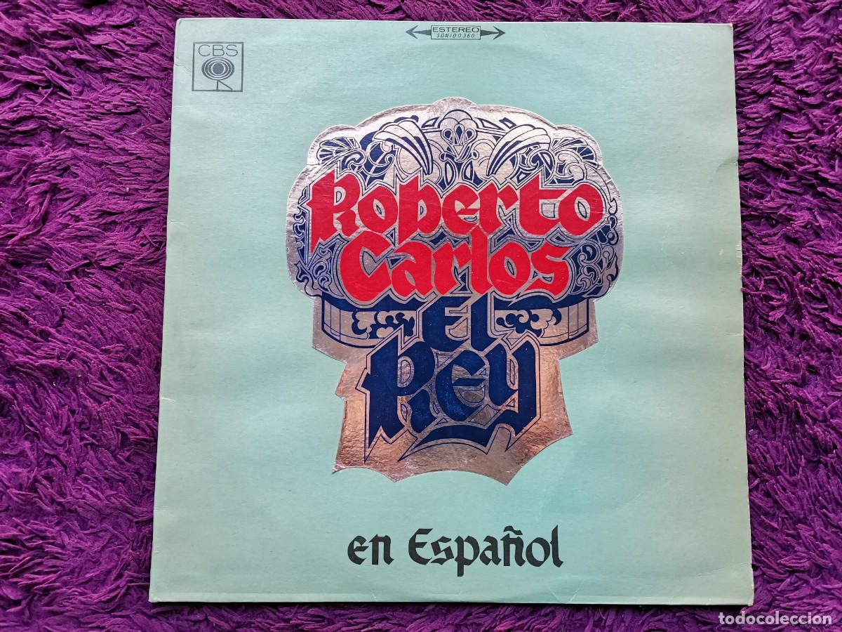 Discos de vinilo: Roberto Carlos &ndash; El Rey Vinilo LP 1973 Colombia 14368