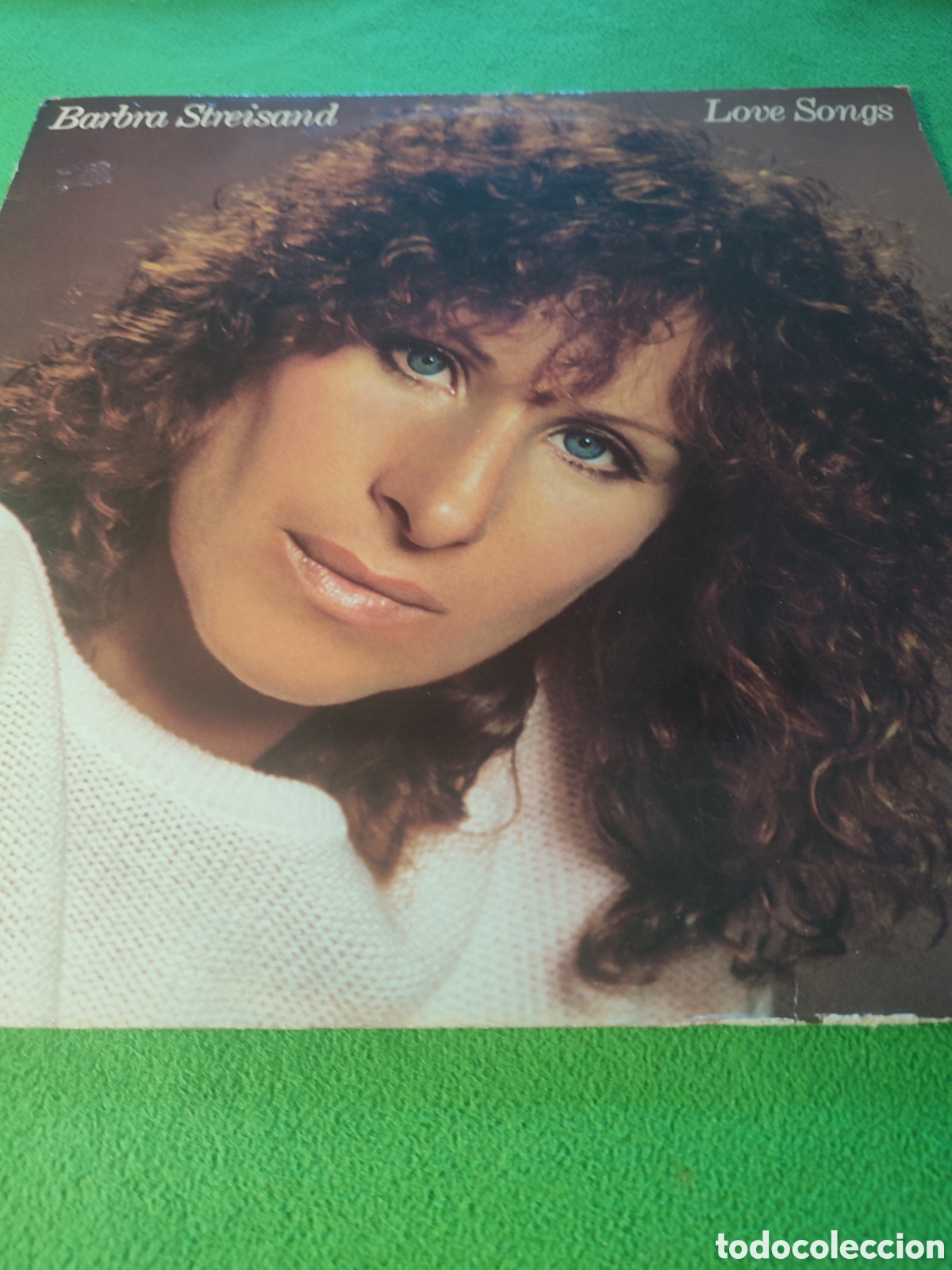Discos de vinilo: Barbra Streisand - Love songs edici&oacute;n ingiesa