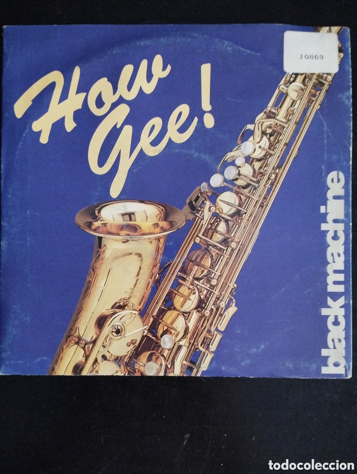 Discos de vinilo: Black Machine &ndash; How Gee. 1992. Espa&ntilde;a. Vinilo, 7&rdquo;, 45 RPM, Promo. Boy Records &ndash; BOY-103-PRO