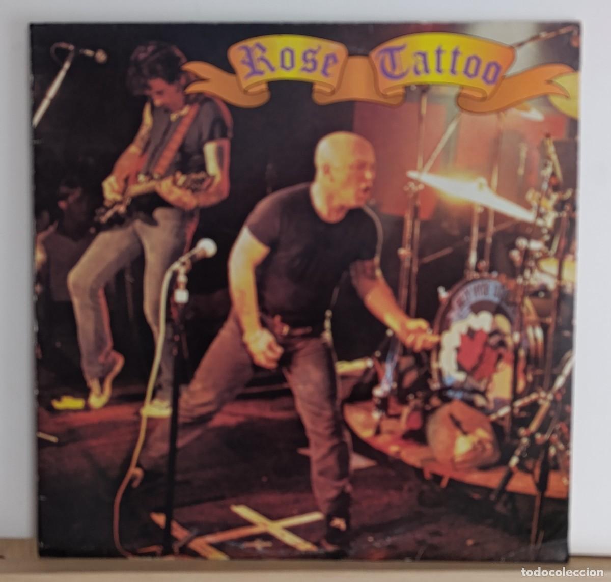 Discos de vinilo: ROSE TATTOO &ndash; ROSE TATTOO LP 1978 (1981) SU DISCO DEBUT EN PORTADA UNICA FRANCESA