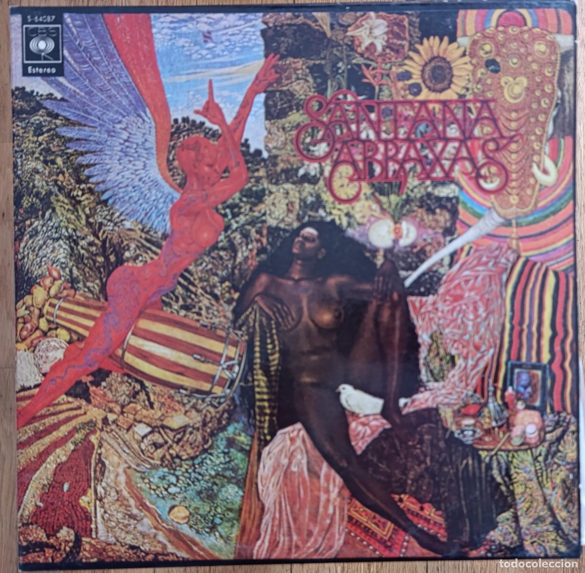 Disques de vinyle: SANTANA &ndash; ABRAXAS LP PORTADA GATEFOLD EDICION ESPA&Ntilde;OLA EXCELENTES CONDICIONES