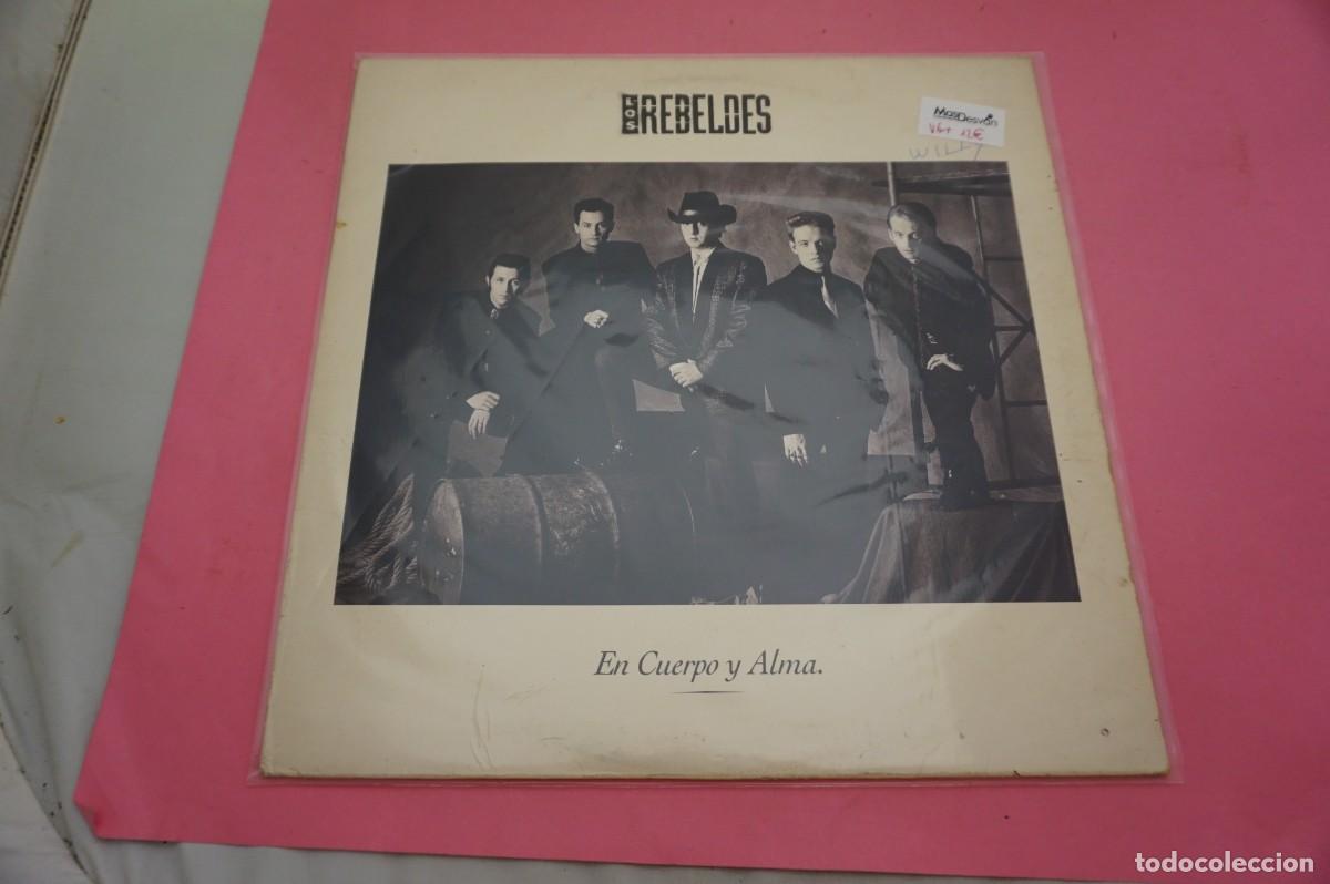Discos de vinil: LP/ LOS REBELDES - EN CUERPO Y ALMA - EL VINILO ESTA EN BUEN ESTADO