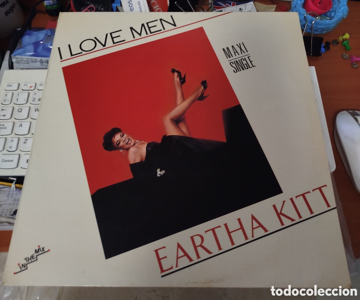 Discos de vinilo: Eartha Kitt - I Love Men - Foto 1