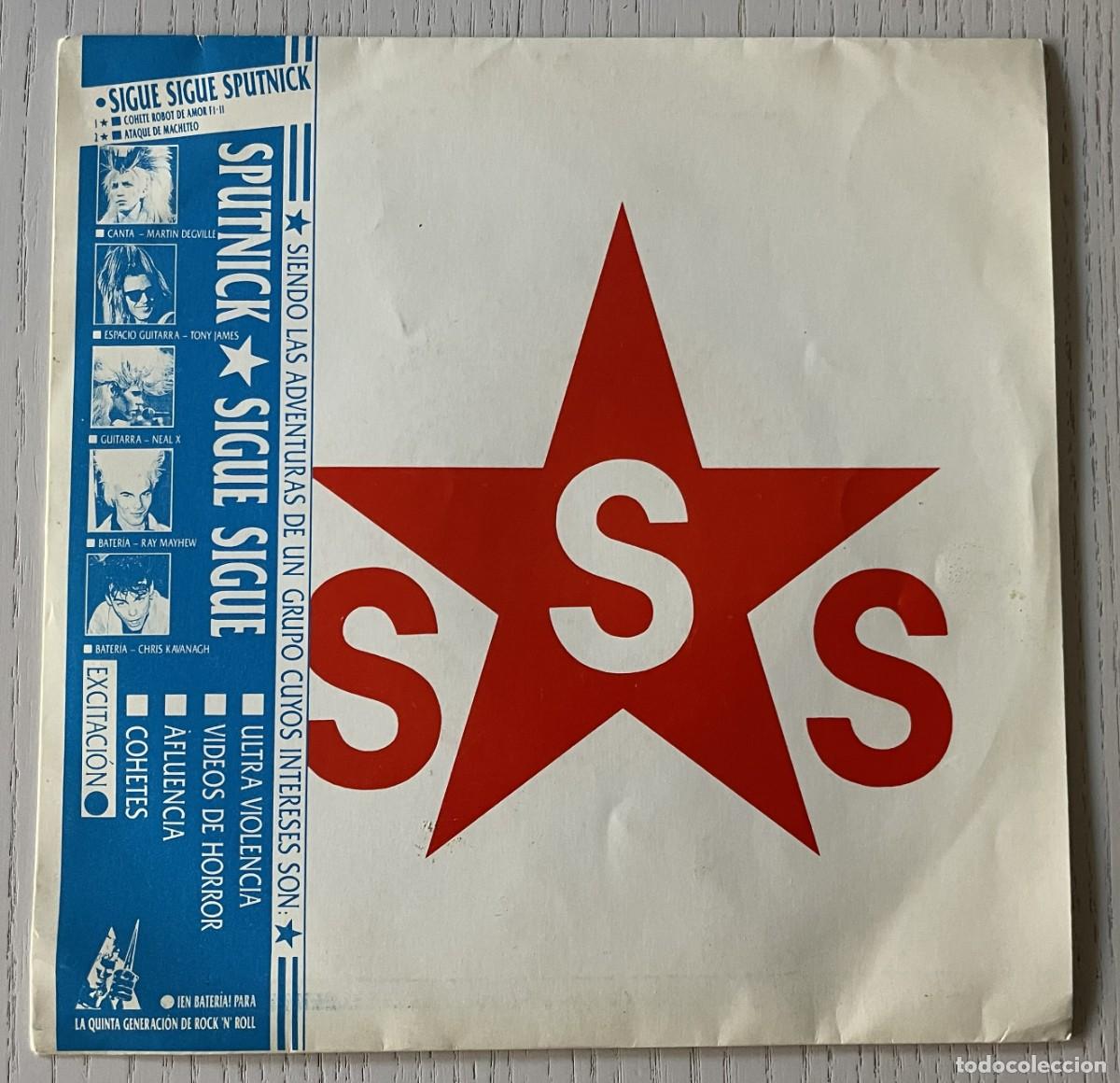 Discos de vinil: SIGUE SIGUE SPUTNIK - LOVE MISSILE F1-11 VINILO SINGLE 7&rdquo; EMI 1986 PROD. GIORGIO MORODER EDIC.ESPA&Ntilde;A