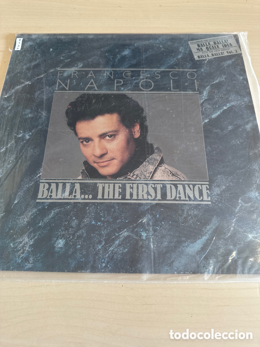 Vinyl records: VIN8139 francesco napoli balla the first dance vinilo segunda mano