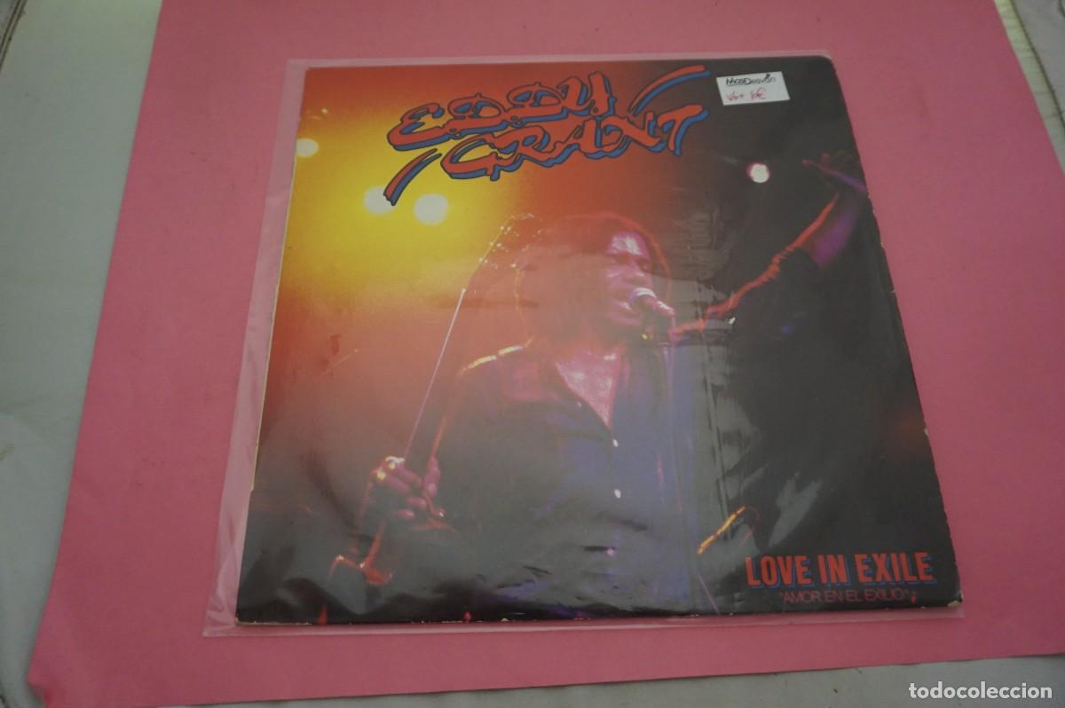 Discos de vinil: LP/ EDDY GRANT - LOVE IN EXILE - AMOR EN EL EXILIO - EL VINILO ESTA EN BUEN ESTADO