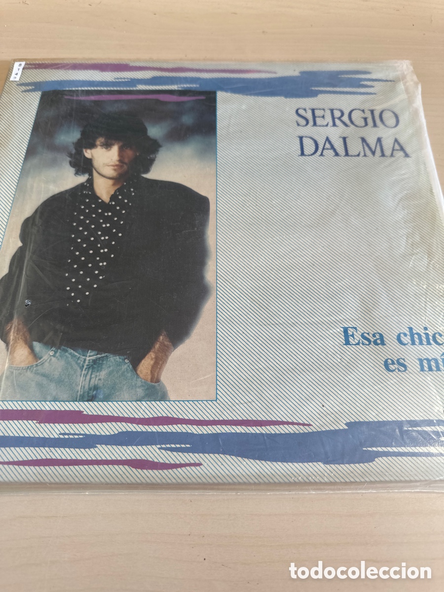 Discos de vinilo: VIN8142 sergio dalma esa chica es m&iacute;a vinilo segunda mano