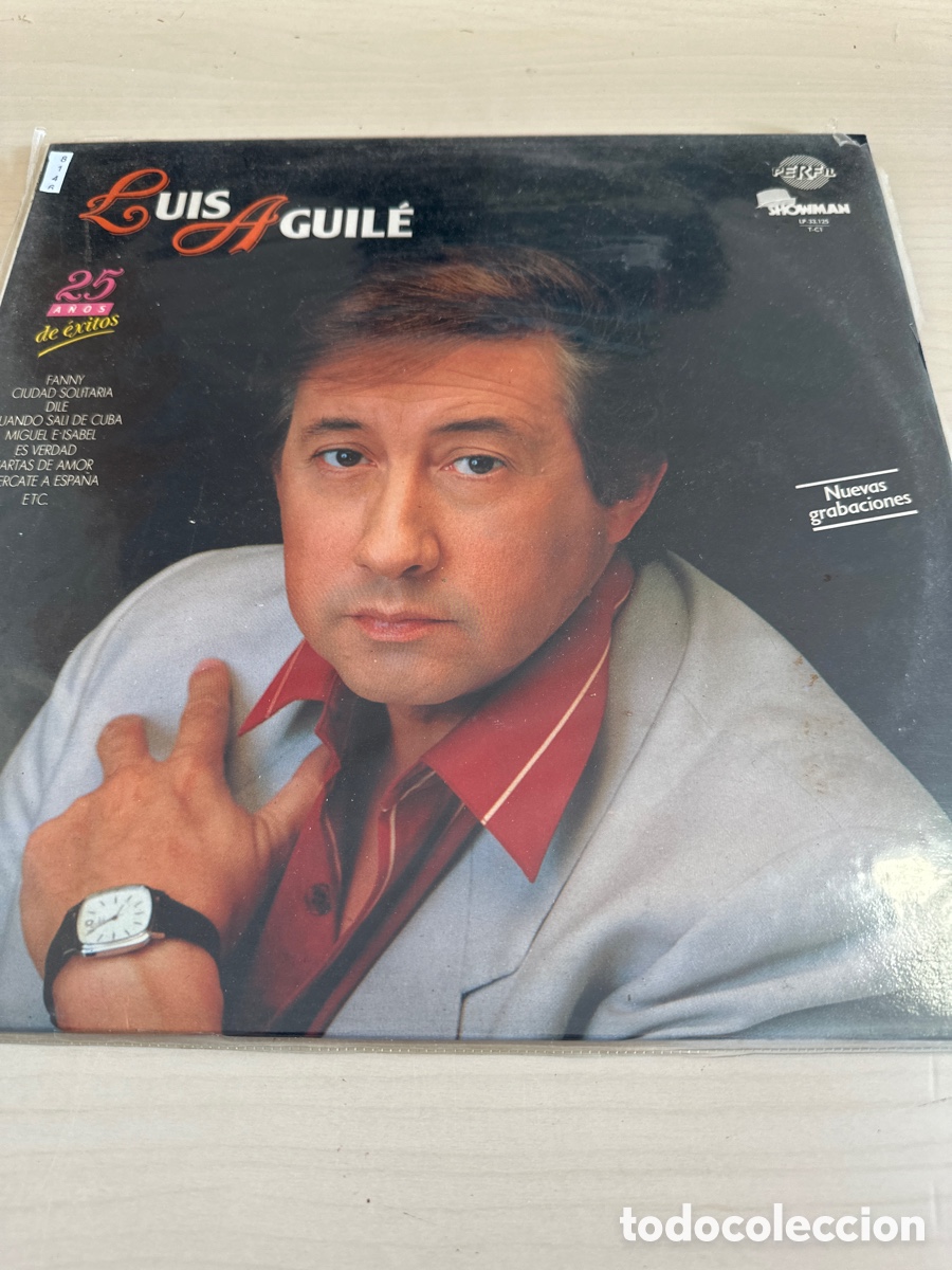 Discos de vinilo: VIN8146 luis aguile 25 a&ntilde;os de exitos vinilo segunda mano