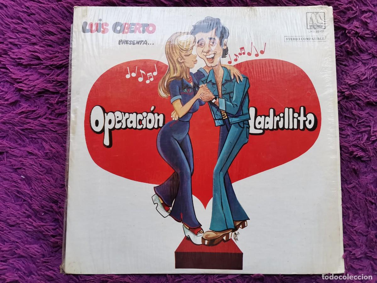 Discos de vinilo: Luis Oberto Presenta Operacion Ladrillito Vinilo LP 1975 Michael Jackson Diana Ross & Marvin Gaye ..