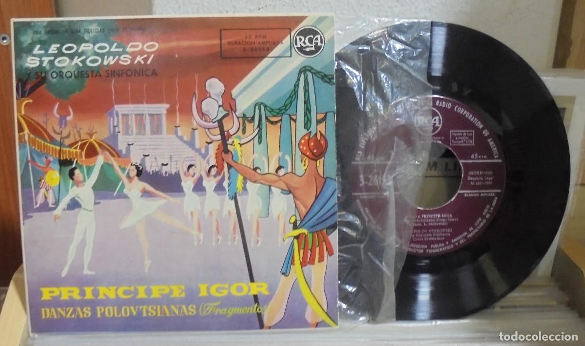 Discos de vinil: Borodin. Principe Igor: danzas polovtsianas (fragmentos). RCA 1959 -- Single