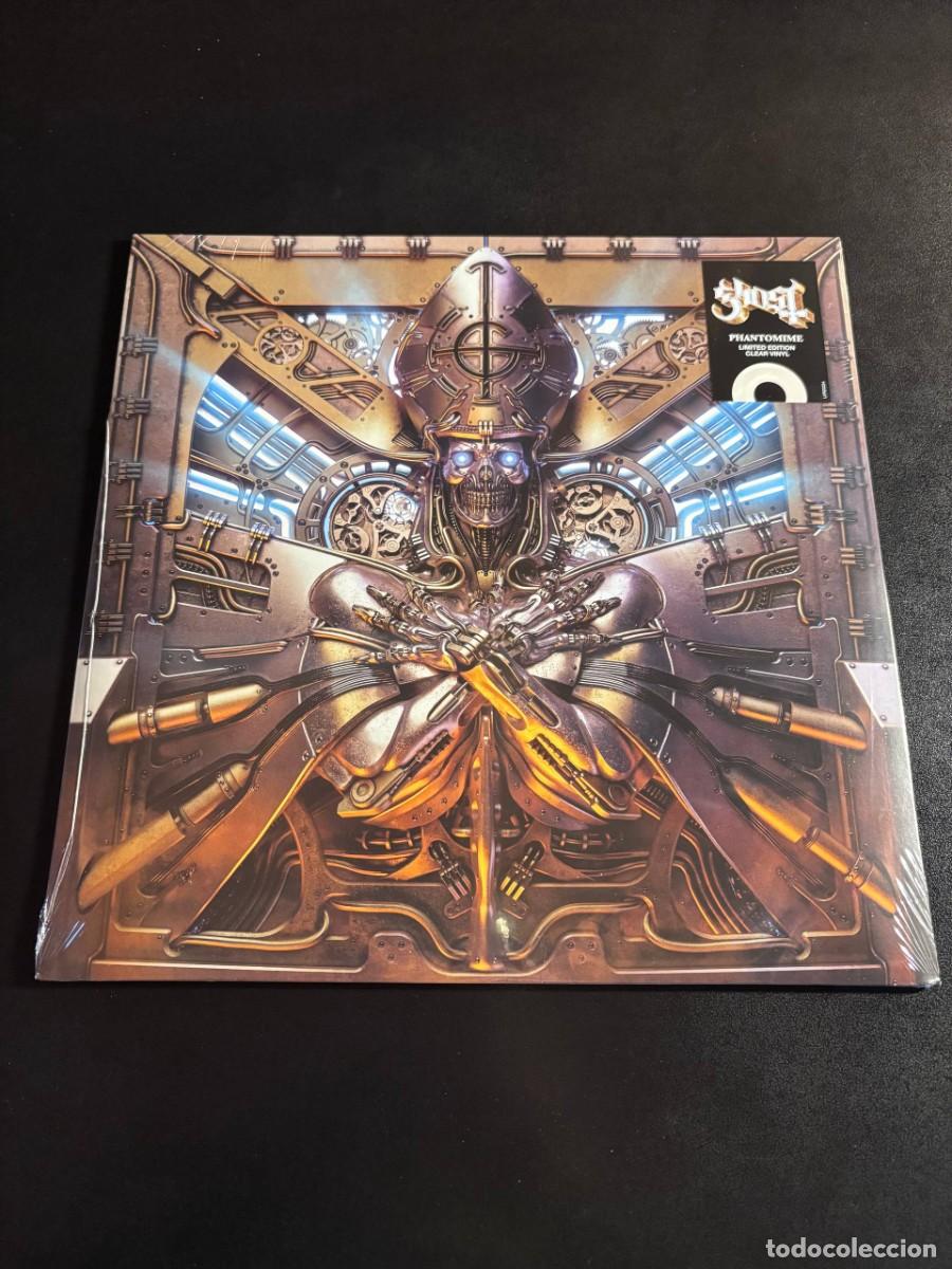 Discos de vinilo: Ghost Phantomime Disco de vinilo transparente LP 12&rdquo; edici&oacute;n limitada nuevo y precintado
