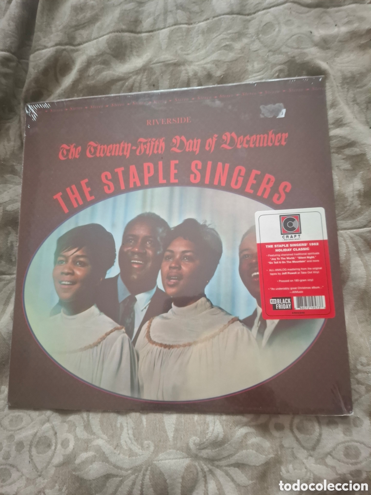 Discos de vinilo: The Staple Singers The Twenty-Fifth of decenber reed craft