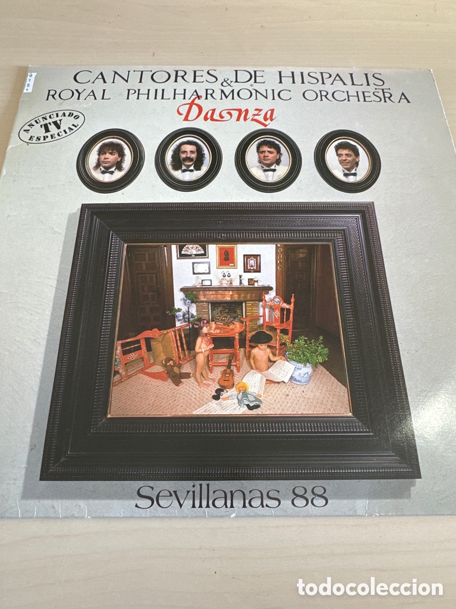 Discos de vinilo: VIN8151 cantores de hispalis royal philharmonic orchestra dasnza vinilo segunda mano