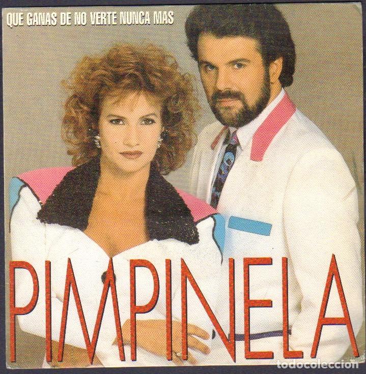 Dischi in vinile: PIMPINELA - QUE GANAS TENGO DE NO VERTE NUNCA MAS / SINGLE EPIC 1992 RF-8059