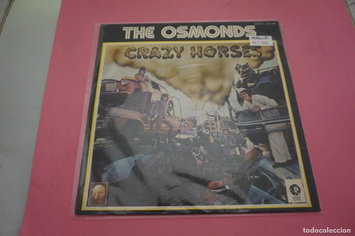 Dischi in vinile: LP/ THE OSMONDS - CRAZY HORSES - EL VINILO ESTA EN BUEN ESTADO