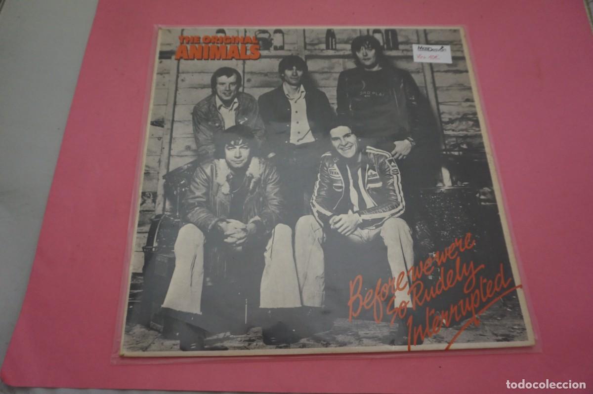 Discos de vinil: LP/ THE ORIGINAL ANIMALS - BEFORE WE WERE SO RUDELY INTERRUPTED - EL VINILO ESTA EN BUEN ESTADO