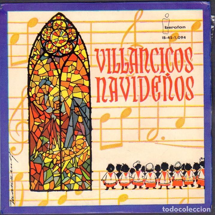 Discos de vinilo: VILLANCICOS NAVIDE&Ntilde;OS - LA VIRGEN VA CAMINANDO, CAMPANA SOBRE CAMPANA../ EP IBEROFON 1961 RF- 8064