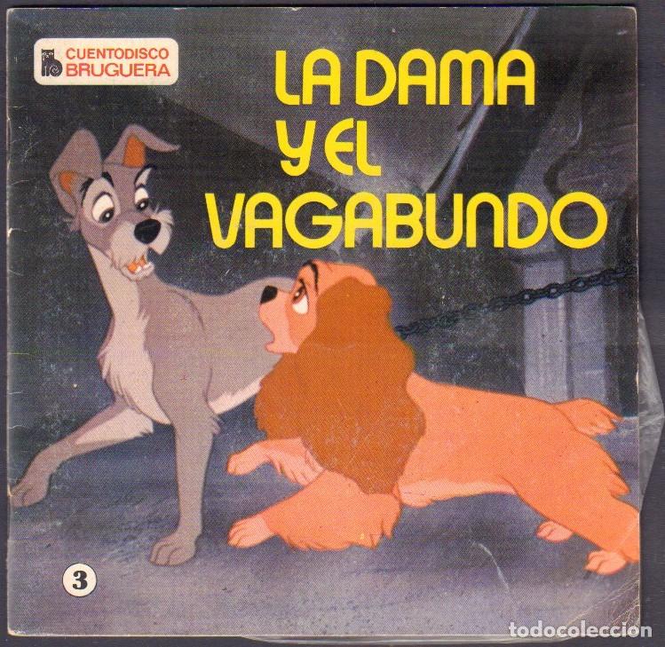 Dischi in vinile: LA DAMA Y EL VAGABUNDO - CUENTODISCO BRUGUERA N&ordm; 3 / EP HISPAVOX 1969 RF-8066