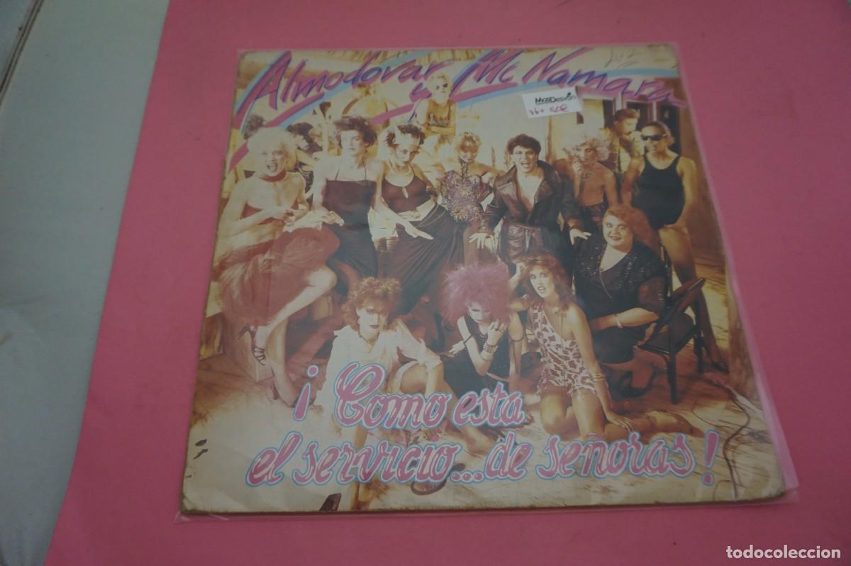 Disques de vinyle: LP/ ALMODOVAR & MCNAMARA - COMO ESTA EL SERVICIO... DE SE&Ntilde;ORAS - EL VINILO ESTA EN BUEN ESTADO