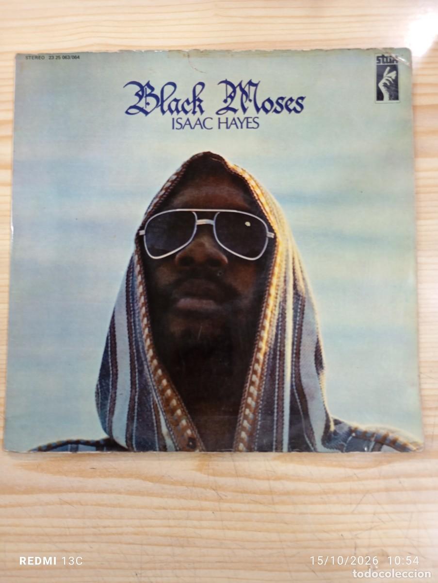 Discos de vinilo: 2 Lps - Isaac Hayes &lrm;&ndash; Black Moses - Edicion del 72 con carpeta doble