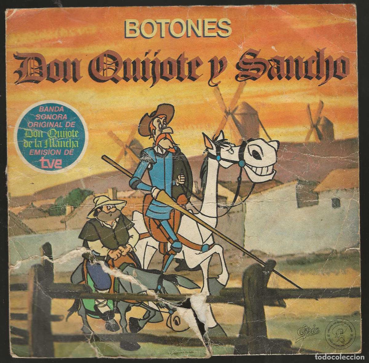 Discos de vinilo: DON QUIJOTE DE LA MANCHA + MARCO DE LOS APENINOS A LOS ANDES