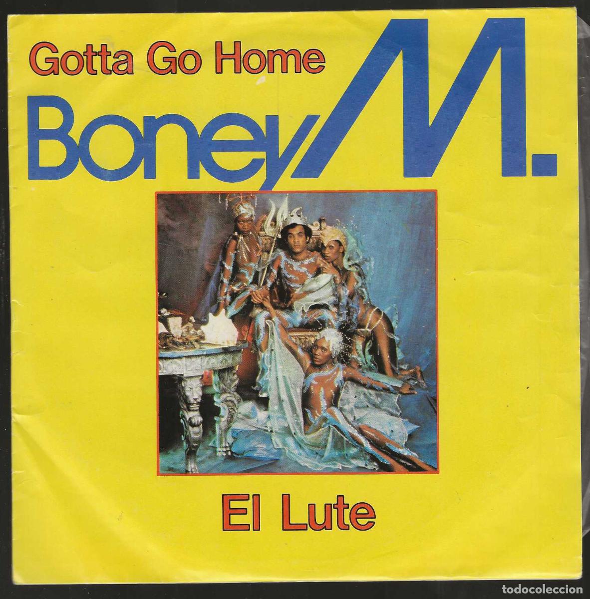 Discos de vinilo: BONEY M -- EL LUTE + GOTTA GO HOME