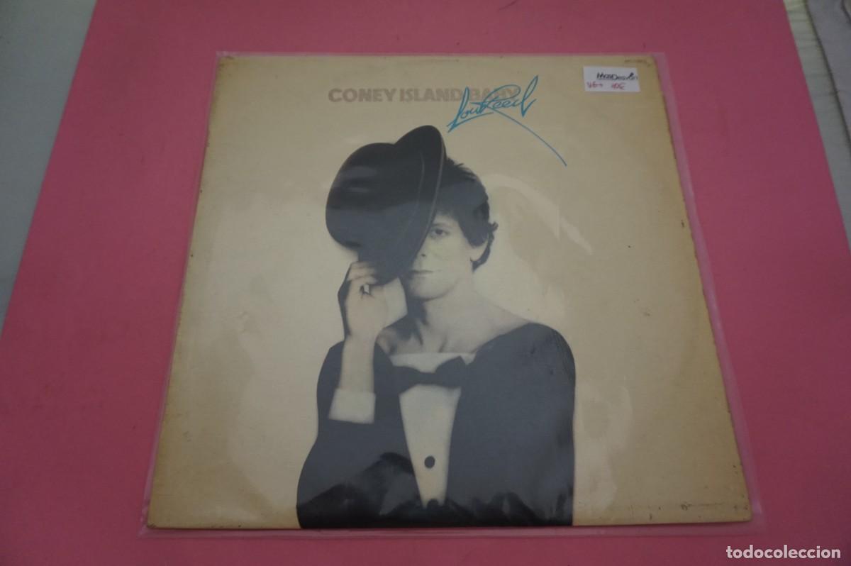 Vinyl records: LP/ LOU REED - CONEY ISLAND BABY - EL VINILO ESTA EN BUEN ESTADO