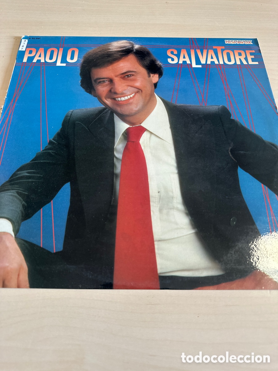 Discos de vinil: VIN8167 Paolo salvatore vinilo segunda mano