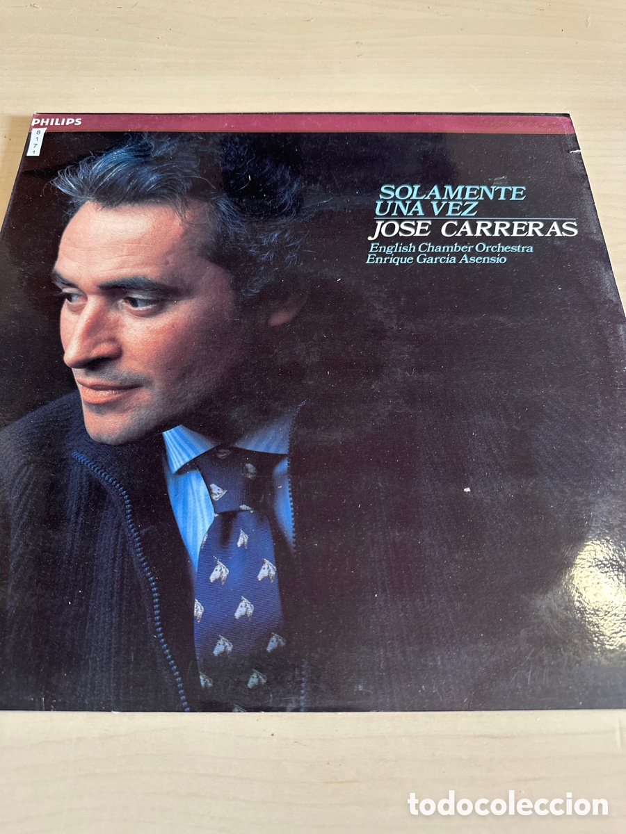 Discos de vinil: VIN8171 solamente una vez Jos&eacute; carreras vinilo segunda mano
