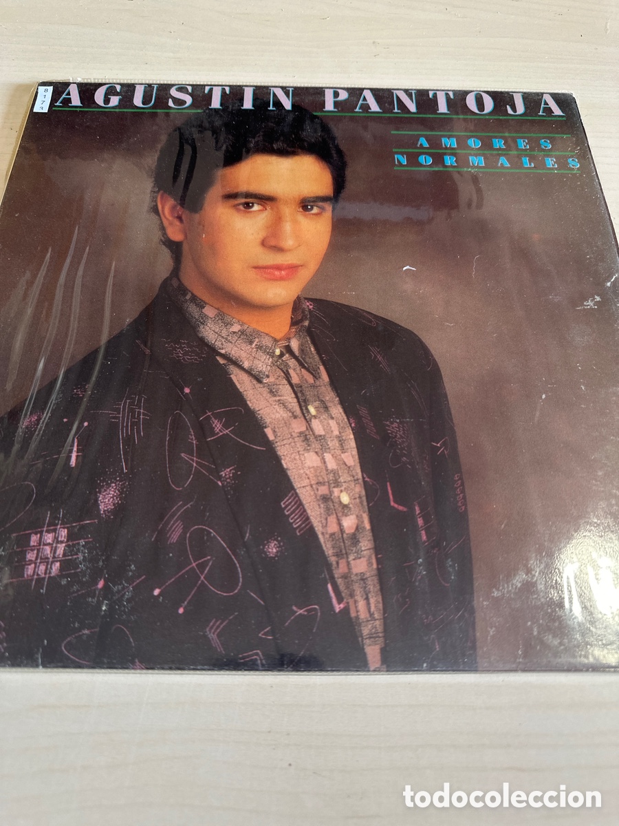 Vinyl-Schallplatten: VIN8173 Agust&iacute;n pantoja amores normales vinilo segunda mano