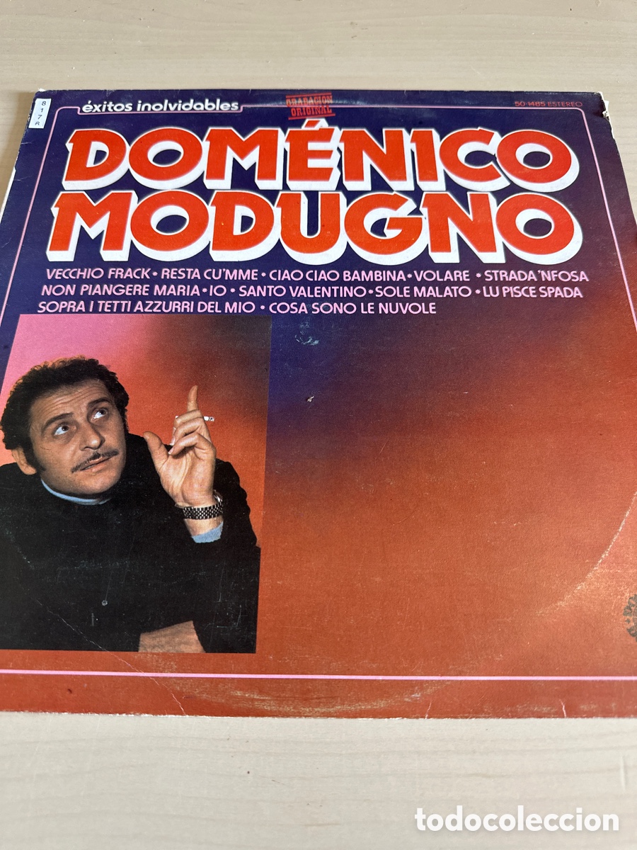 Vinyl-Schallplatten: VIN8176 Domenico modugno vinilo segunda mano
