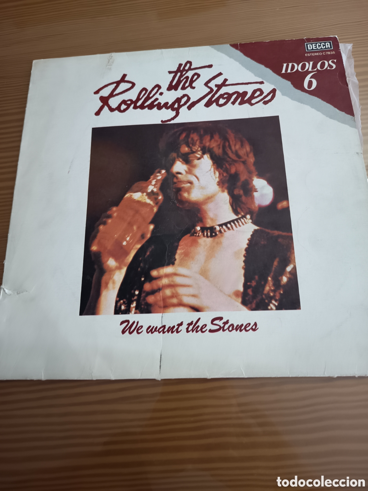 Discos de vinil: Disco vinilo LP de Rolling Stones &rdquo; We Want The Stones &rdquo; , edici&oacute;n espa&ntilde;ola de 1978