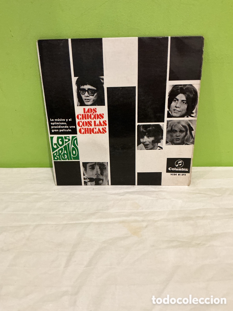 Discos de vinil: LOS BRAVOS &ndash; LOS CHICOS CON LAS CHICAS &ndash; EP 1967