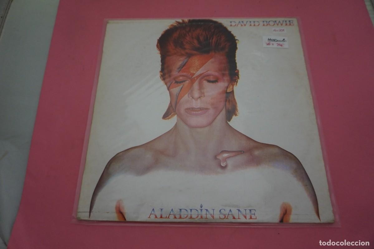 Discos de vinil: LP/ DAVID BOWIE - ALADDIN SANE - EL VINILO ESTA EN BUEN ESTADO