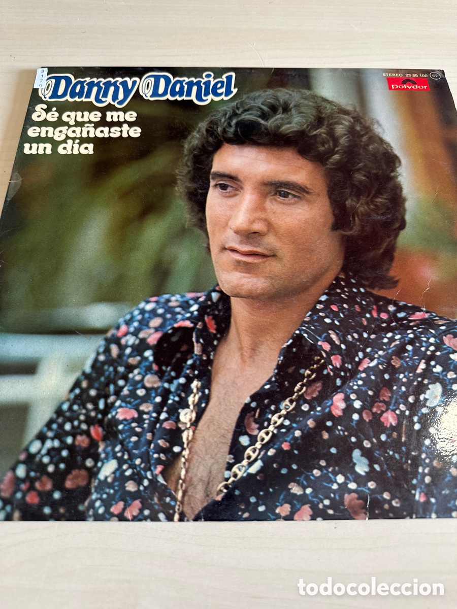 Discos de vinil: VIN8179 Danny Daniel s&eacute; que me enga&ntilde;aste un d&iacute;a vinilo segunda mano