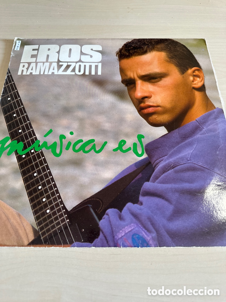 Vinyl-Schallplatten: VIN8184 Eros ramazzoti m&uacute;sica es vinilo segunda mano