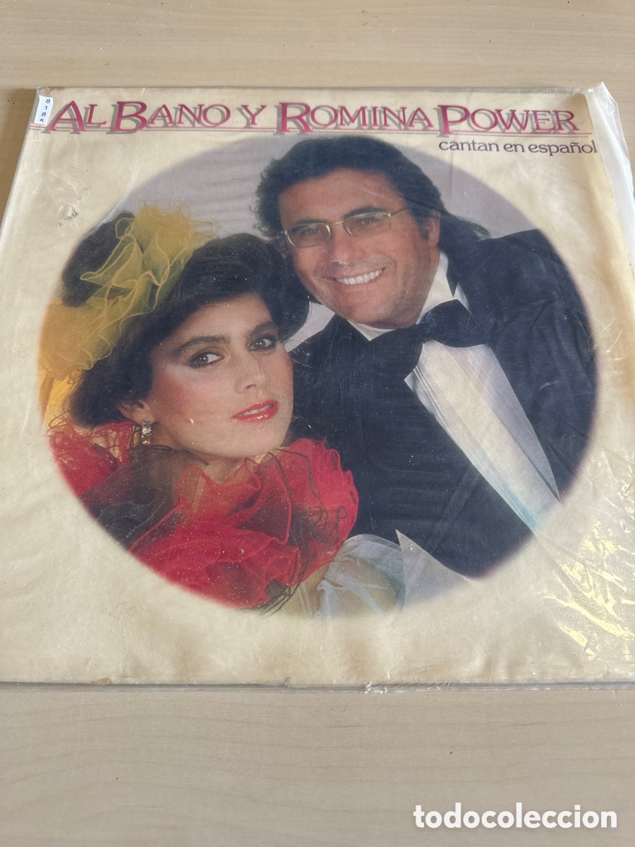 Discos de vinilo: VIN8185 al bano y Romina power cantan en espa&ntilde;ol vinilo segunda mano