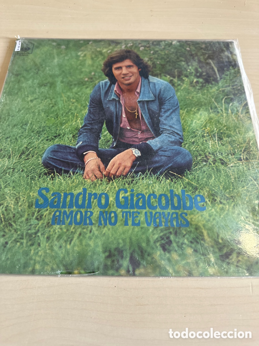 Discos de vinilo: VIN8186 Sandro giacobbe amor no te vallas vinilo segunda mano